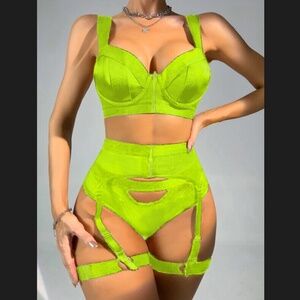 Neon Lingerie Set